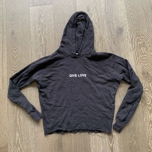 Spiritual Gangster “Give Love” hooded sweatshirt